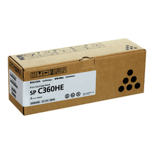 Cartouche de toner d'origine Ricoh SP C360 HE noir - 408184 - OfficePartner.fr