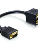 Adaptateur doubleur VGA Mâle - 2 VGA Femelle DELOCK - 65060