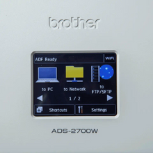 Scanner bureautique de documents recto-verso Wi-Fi Brother - ADS-2700W