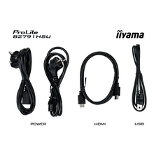 Moniteur LED 27" Full HD VGA HDMI DP slim HP piv- B2791HSU-B1 - OfficePartner.fr