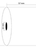 Lot de 50 bobines papier thermique SBPA pour caisse 57x60x12 - OfficePartner.fr