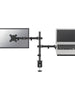 Bras porte-écran moniteur NewStar - Bras articulé double ajustable - FPMA-D550NOTEBOOK