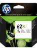 Cartouche d'encre 3 couleurs d'origine HP 62XL - C2P07AE - officepartner.fr