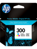 Cartouches d'encre couleur cyan magenta jaune d'origine HP 300 - CC643EE - officepartner.fr