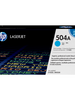 Cartouche de toner d'origine HP 504A couleur cyan - CE251A - OfficePartner.fr