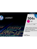 Cartouche de toner d'origine HP 504A couleur magenta - CE253A - OfficePartner.fr