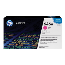 Cartouche de toner d'origine HP 646A couleur magenta - CF033A - OfficePartner.fr