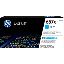 Cartouche de toner d'origine HP 657X couleur cyan - CF471X - OfficePartner.fr