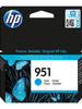 Cartouches d'encre couleur cyan d'origine HP 951 - CN050AE - officepartner.fr