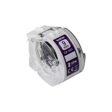 Ruban d'étiquettes tout-en-couleur Brother, 9mm - CZ-1001 - Le ruban mesure 5 m de long et 9 mm de large pour l'étiqueteuse Brother VC-500W.