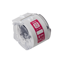 Ruban d'étiquettes tout-en-couleur Brother, 25mm - CZ-1004 - Le ruban mesure 5 m de long et 25 mm de large pour l'étiqueteuse Brother VC-500W.