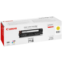 Cartouche de toner d'origine Canon 718 Jaune - 2659B002