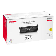 Cartouche de toner d'origine Canon 723 Jaune - 2641B002