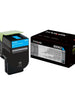 Cartouche de toner d'origine Lexmark 800X2 Cyan - 80C0X20