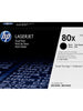 Pack de cartouches de toner d'origine HP 80X Noir - CF280XD