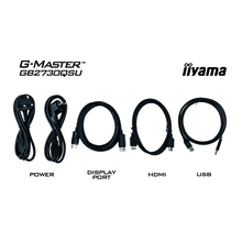 Moniteur 27" Iiyama 2560 x 1440 DP HDMI DVI HP - GB2730QSU-B1 - OfficePartner.fr