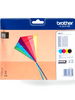 Pack de cartouches d'encre d'origine Brother noir, cyan, jaune, magenta - LC223VALBP