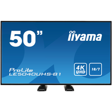 Écran dynamique (digital signage) 50 pouces Iiyama - LE5040UHS-B1 - OfficePartner.fr