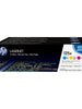 Multipack de cartouches de toner d'origine HP 125A Cyan - Magenta - Jaune - CF373AM