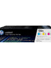 Multipack de cartouches de toner d'origine HP 126A Cyan - Magenta - Jaune - CF341A