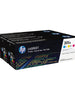 Multipack de cartouches de toner d'origine HP 305A Cyan - Magenta - Jaune - CF370AM