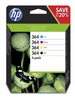 Pack de 4 cartouches d'encre - 1 noir et 3 couleurs d'origine HP 364 - N9J3AE - Officepartner.fr