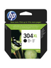 Cartouche d'encre noir d'origine HP 304XL - N9K08AE