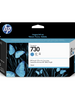 Cartouche d'encre d'origine HP 730 Designjet cyan 130ml - P2V62A - officepartner.fr
