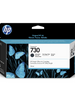 cartouche d'encre d'origine HP 730 designJet noir 130ml - P2V65A - officepartner.fr