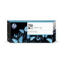 cartouche d'encre d'origine HP 730 designJet noir photo 300ml - P2V73A - officepartner.fr