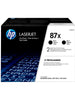Pack de cartouches de toner d'origine HP 87X Noir - CF287XD
