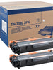 Pack de cartouches de toner d'origine Brother TN3380TWIN Noir - TN-3380 TWIN
