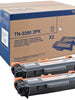 Pack de cartouches de toner d'origine Brother TN3390TWIN Noir - TN-3390 TWIN