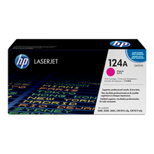 Cartouche de toner d'origine HP 124A magenta - Q6003A - OfficePartner.fr