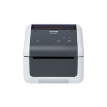 Imprimante étiquettes très haut débit Brother - TD-4520DN. Connectivité réseau. Résolution d'impression professionnelle de haute qualité jusqu'à 300 dpi. Vitesse d'impression jusqu'à 6 images par seconde. Impression d'étiquettes jusqu'à 4,27 pouces / 108 mm de large. Simplicité d'utilisation avec calibration, détection et sélection automatique des supports. Prêt à fonctionner avec les applications iOS et Android