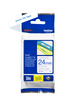Cassette originale à ruban pour étiqueteuse Brother 24mm bleu sur blanc - TZe-253 - Cassette originale à ruban pour étiqueteuse Brother 24mm bleu sur blanc - TZe-253. Compatibilité Imprimante d'étiquettes Brother PT-H500, PT-P750W, PT-P900W, PT-P710BT, PT-P710BTH, PT-D800W, PT-P950NW, PT-D450VP, PT-D600VP, PT-2420PC, PT-2480, PT-2700VP, PT-3600, PT-7500VP, ...