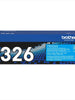 Cartouche de toner d'origine Brother cyan TN-326C
