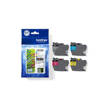 Encre Brother LC422XLVAL cartouche d'origine - Noir & Couleurs - LC422XLVAL